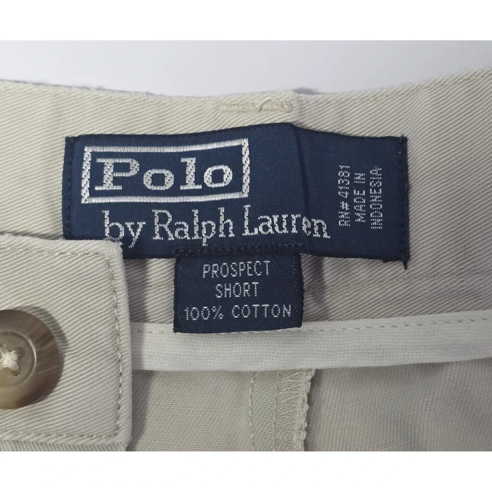 Polo Ralph Lauren Mens Size 40‎ Tan Prospect Chino Shorts